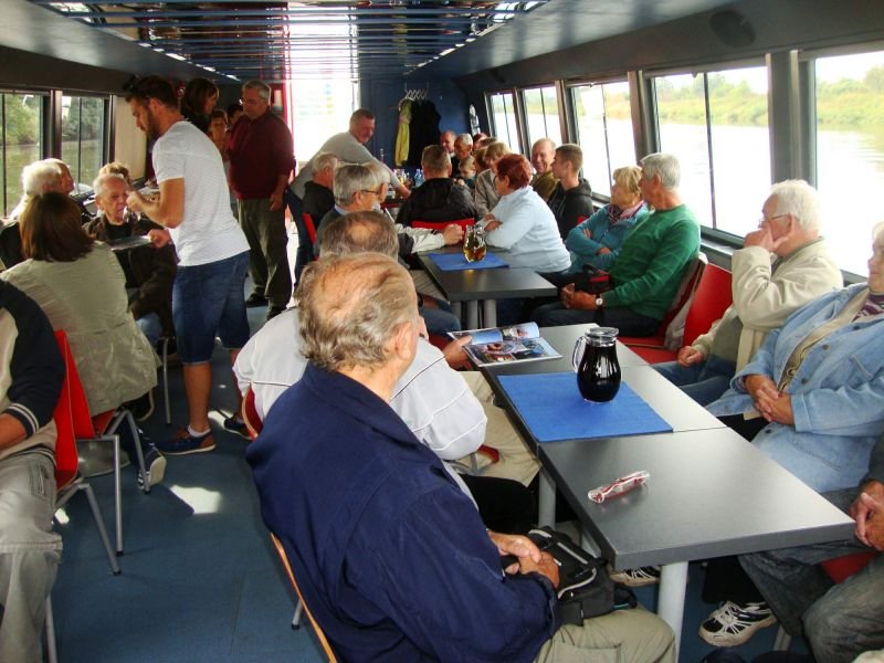 Výlet lodí po řece Moravě pro dlouholeté a čestné členy našeho spolku